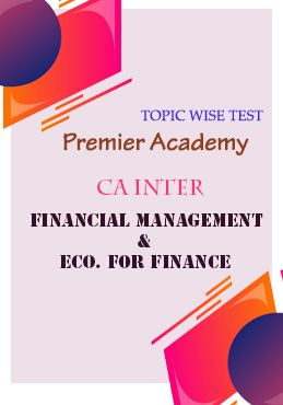 CA Inter-Financial Management & Eco. for Finance