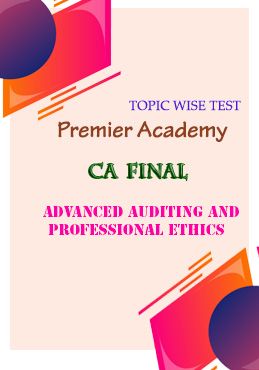 CA Final-Advanced Auditing and Professional Ethics 
