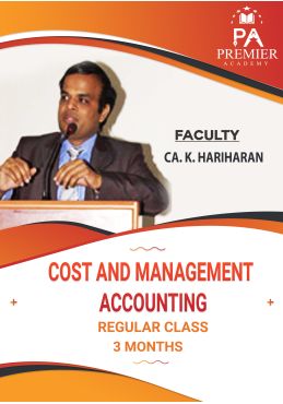 COST & MANAGEMENT ACCOUNTING 