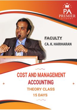 COST & MANAGEMENT ACCOUNTING 
